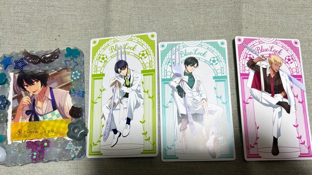 namco ブルーロック　イラストシート　特典　新品未開封　38枚セット ブルーロック namco特典イラストシート 凪レア・潔・士道 - メルカリ