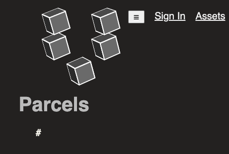 cryptovoxels's tweet photo. The rotating logo returns. #css3d https://t.co/L14gslzSlh