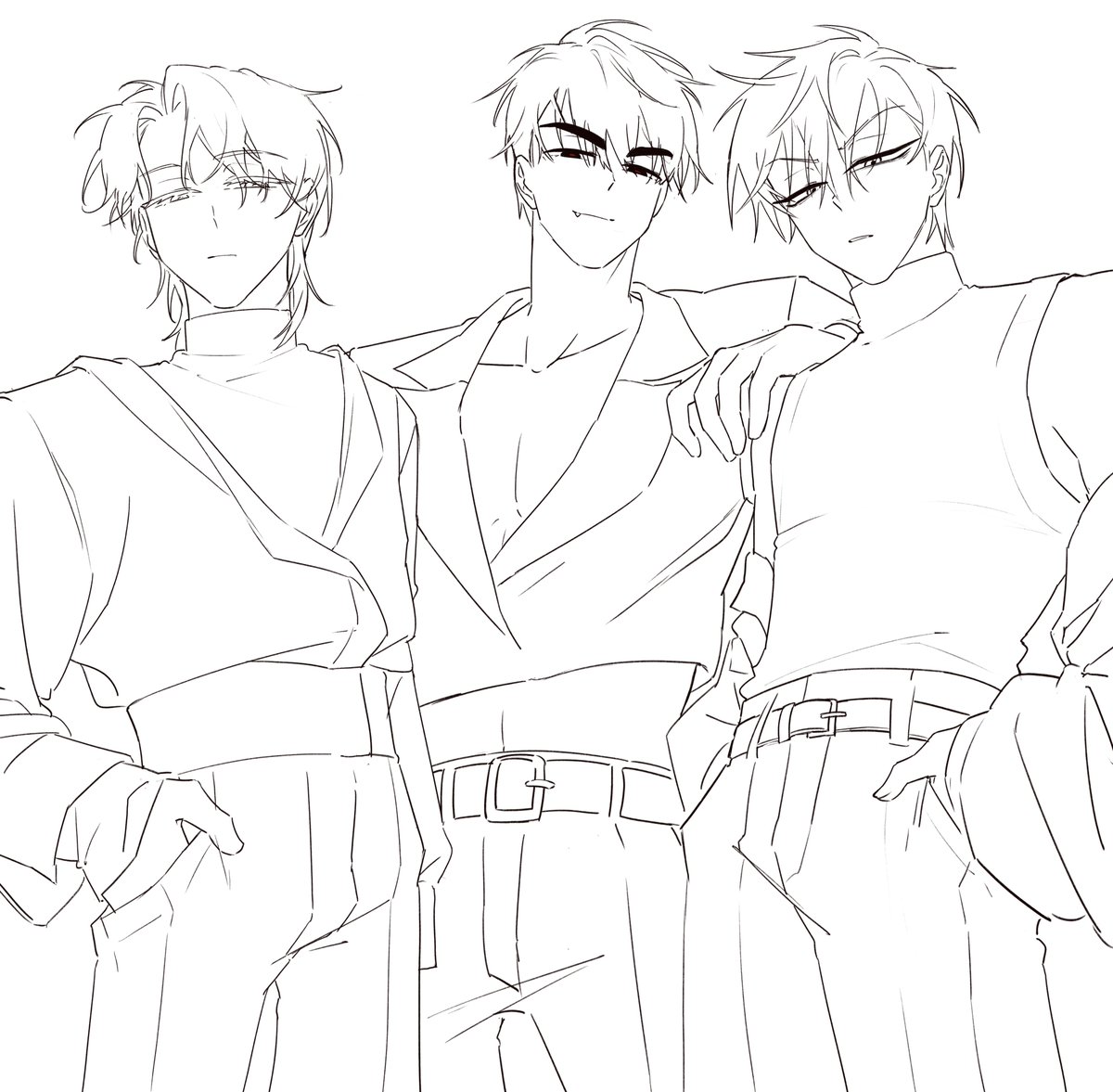 kuradrawings's tweet image. Three hot men 

#ALNST #에이스테