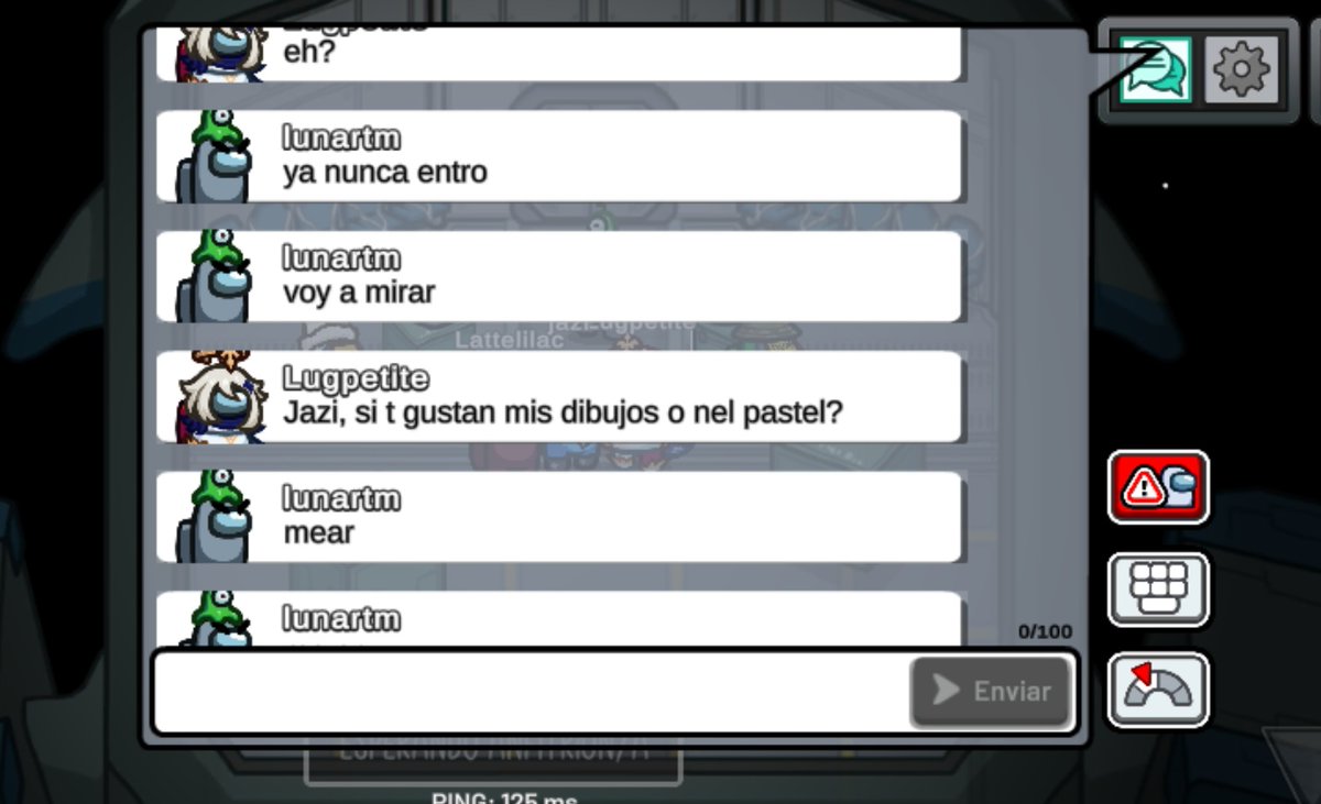TwicePink_3's tweet photo. Parte 1.
Fotos de las partidas de among us JAJAJAJAJAJA https://t.co/qRMmDDTK0X