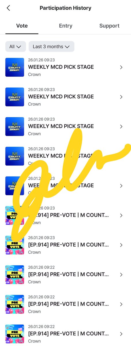 kaiserenade's tweet photo. who said goms don't vote for crown? ๐ vote crown bcz #allforkai ๐ช https://t.co/xOl5CLHNf4