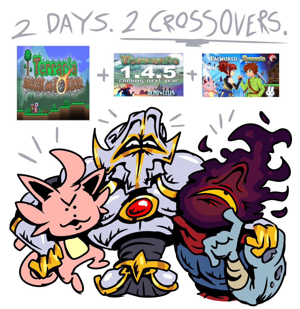 rTerraria's tweet image. TERRARIA 1.4.5 IN 2 DAYS!! redd.it/1qn2ah4