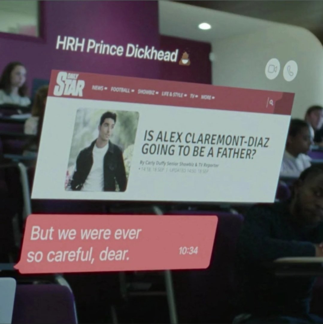 jo_sie_alt's tweet image. Flirting with your crush with an mpreg joke right out of the gate is diabolical. Henry did not hold back. If only Alex wasn't a walking talking oblivion 🤭🤣