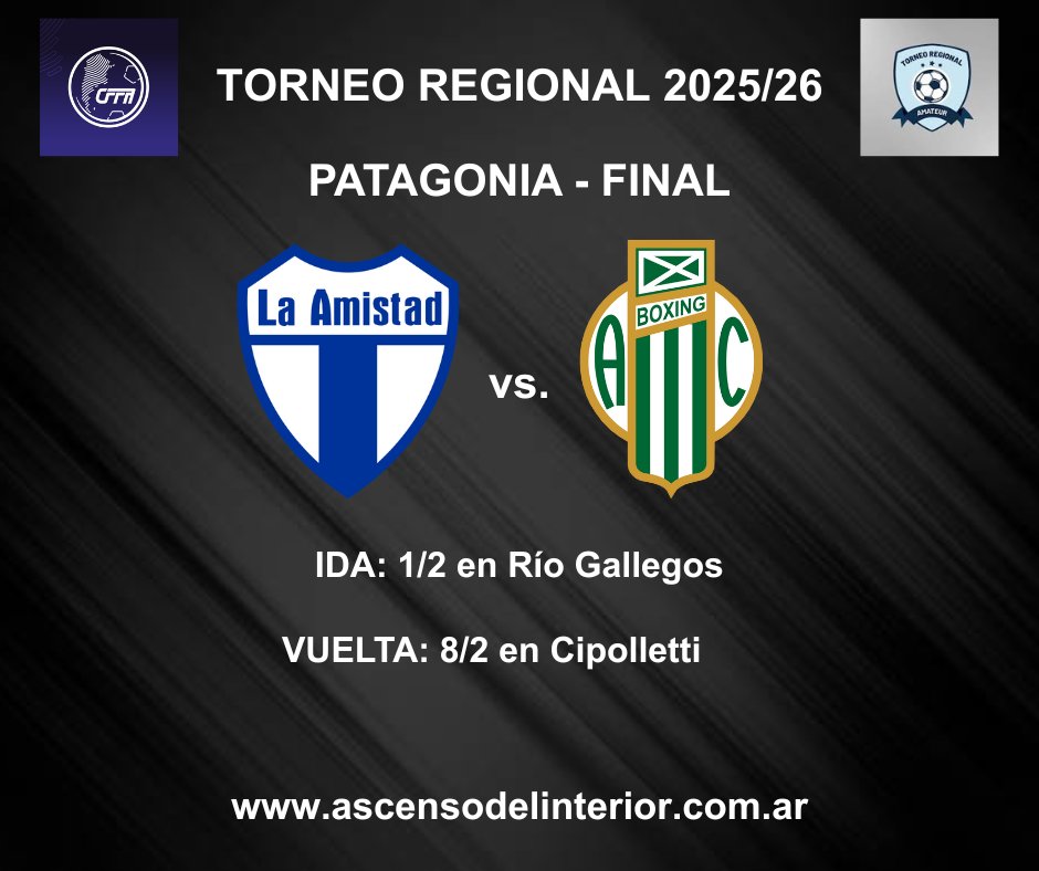 ascensointerior's tweet photo. 🇦🇷#TorneoRegional. ¡FINALES REGIONALES CONFIRMADAS!

📌 Así se jugarán las finales regionales en PAMPEANA NORTE, PAMPEANA SUR y PATAGONIA.
📌 La ida se jugará el 1/2 y la vuelta el 8/2.
📌 Tucumán Central es el ganador de la Región Norte.

LINK👇👇:
https://t.co/Ag9S9yEK1w https://t.co/tcGHWGzk0y