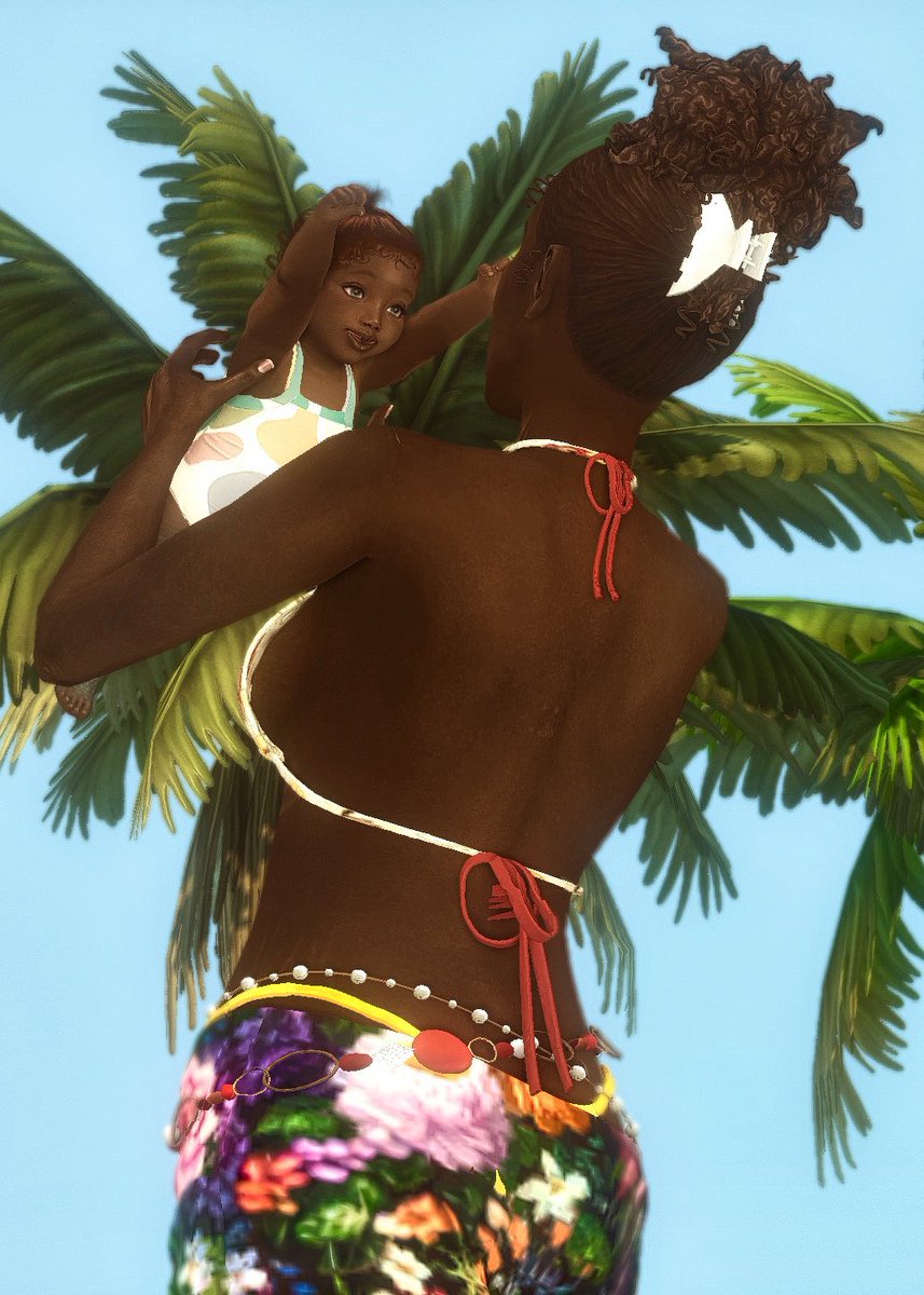 tiredfroggiesim's tweet photo. Sulani baby (except seaweed touched her leg and she was NOT a fan) https://t.co/eDTzZKUh1n