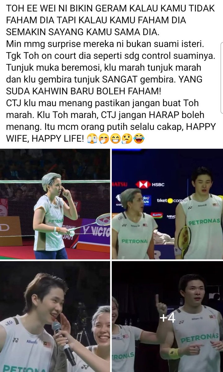 Court wife ✅️
Real life 🔜 
Gurooo. Jgn marah aaa. Tp aminn kan je dulu 🤣🤣🤣

What he/she said betul la tu. Partner dia pun ok dan terima dia seadanya. Kita penonton xyh lbh2 k. Xsuka, xyh tgok. Simple 😏

Credit to: Borneo-Eco House rumah biru