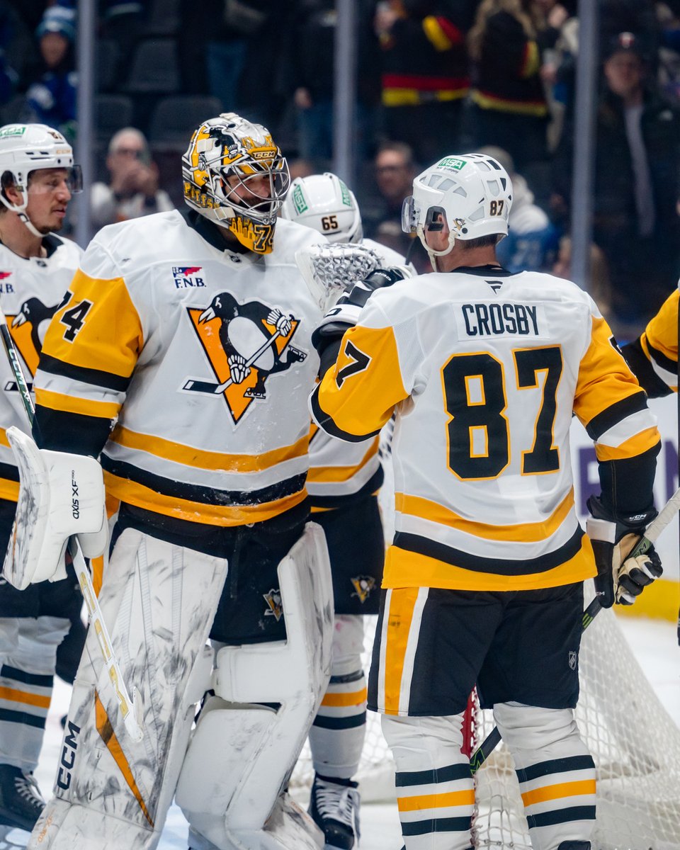 NHL's tweet image. Stuart Skinner's last eight starts with the @penguins:

7-1-0
1.63 GAA
.934 Sv%