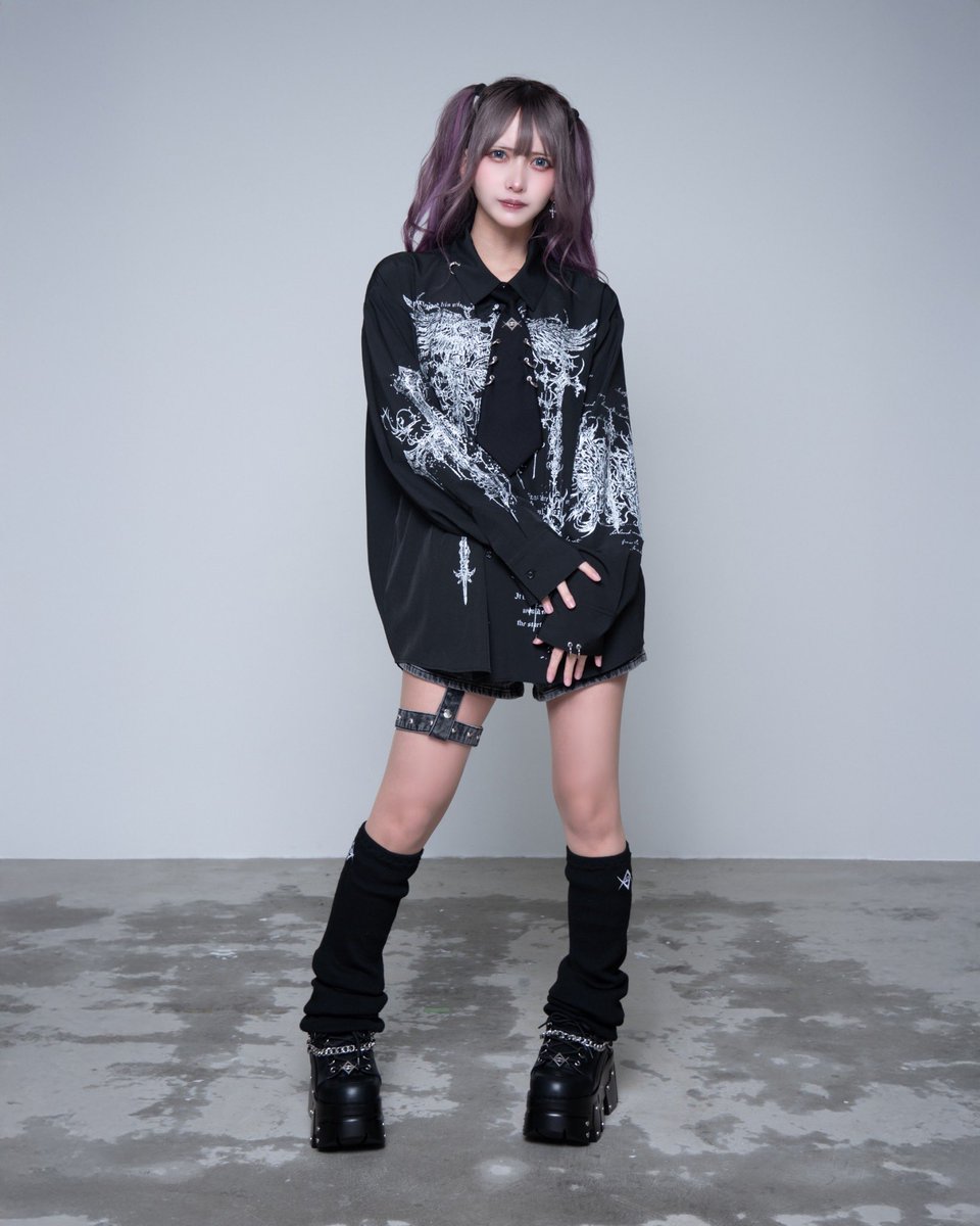 プリンス♡【新品タグ付き】フェアアイル柄をプリントしたセットアップ ACRO TOKYO NEW ARRIVAL New Season, New Styles ネクタイ付きプリント