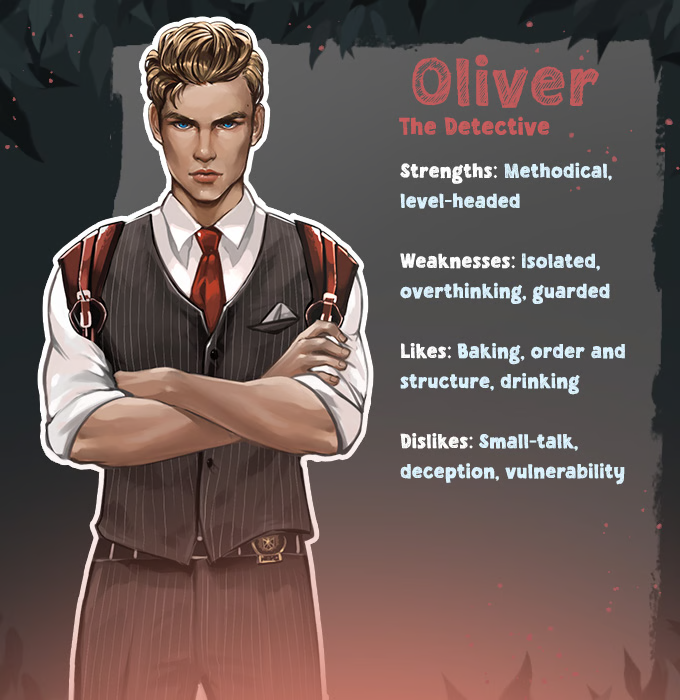 🗡️BAD CHRISTMAS IS OUT!! 🗡️
Really happy to be back as Detective Oliver Smith, the lead in A Bad Christmas Story 🎄!!   A horror mystery game out now!

Thank you <a href="/BadSummerVN/">Bad Summer l Wishlist on Steam! ✨</a> for trusting me with this role and being such wonderful folks to work with!  ✨