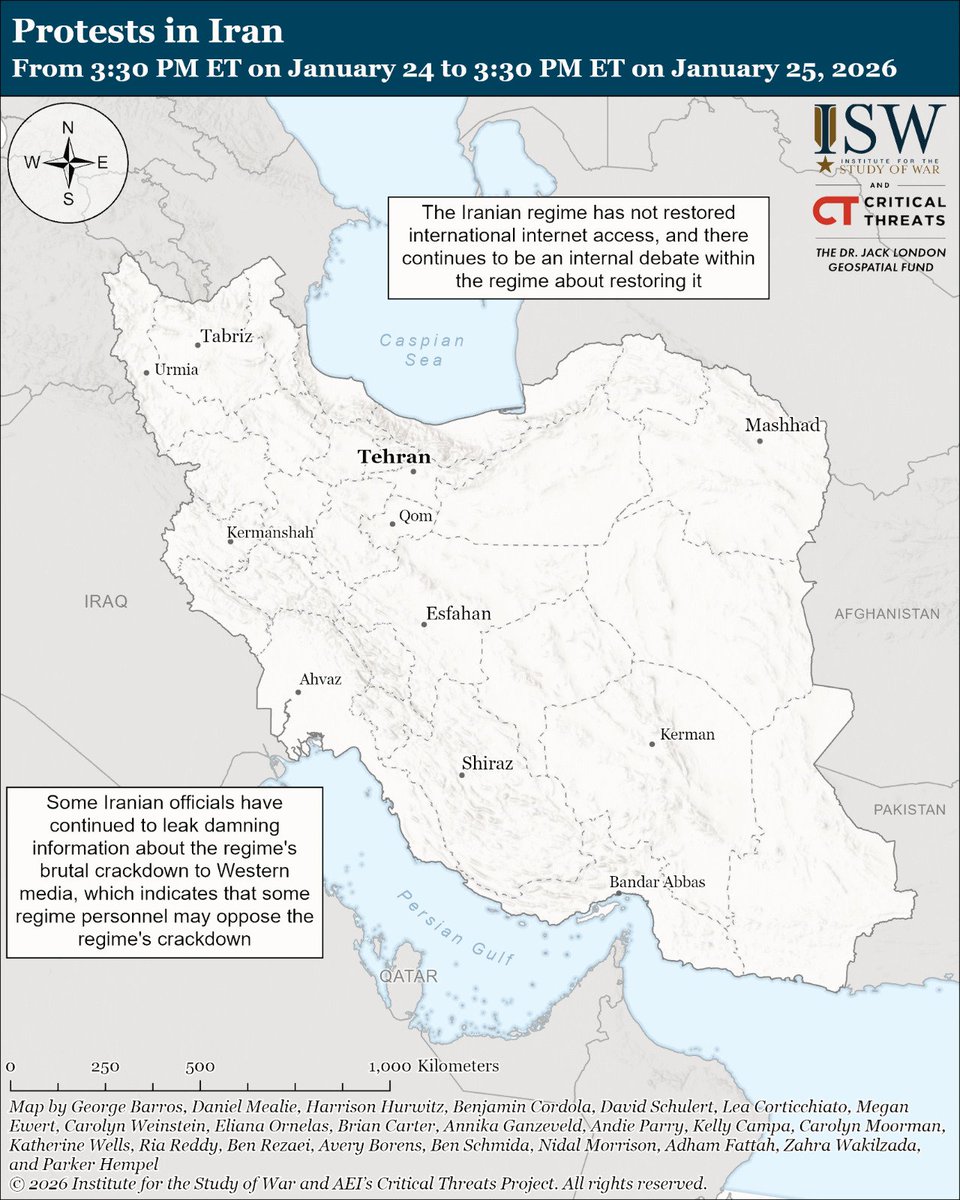MarioNawfal's tweet image. 🚨🇮🇷 Leaked documents say Iran’s Supreme Leader told his security forces to gun down protesters.

On January 9, Khamenei reportedly told the National Security Council to crush the unrest with no mercy “by any means necessary.”

That included shoot-to-kill orders with no…