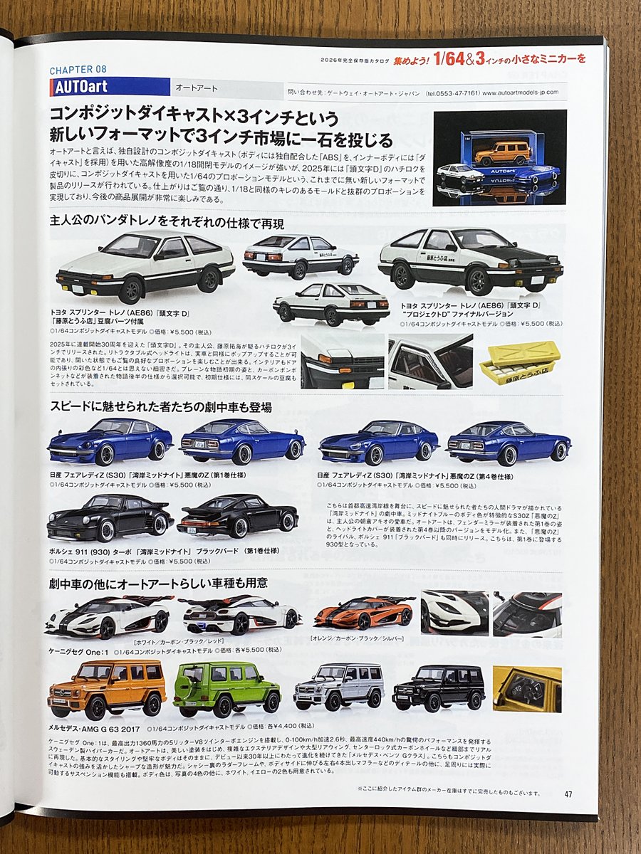 1/26発売の自動車模型の専門誌「モデル・カーズ」3月号（358号）です