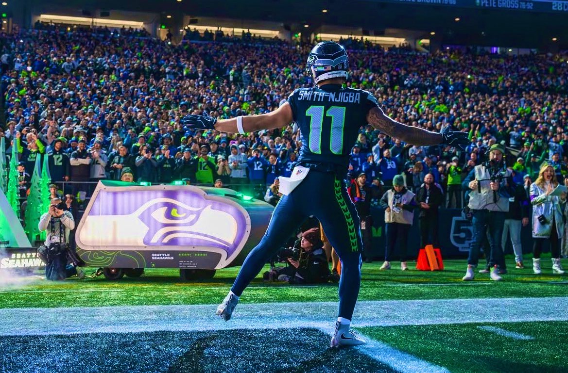 woodyVSworld's tweet photo. Jaxon Smith-Njigba in the NFC Championship:

10 REC
153 YDS
1 TD

Playoff riser. Best in the world. https://t.co/2ehHzjvYD4