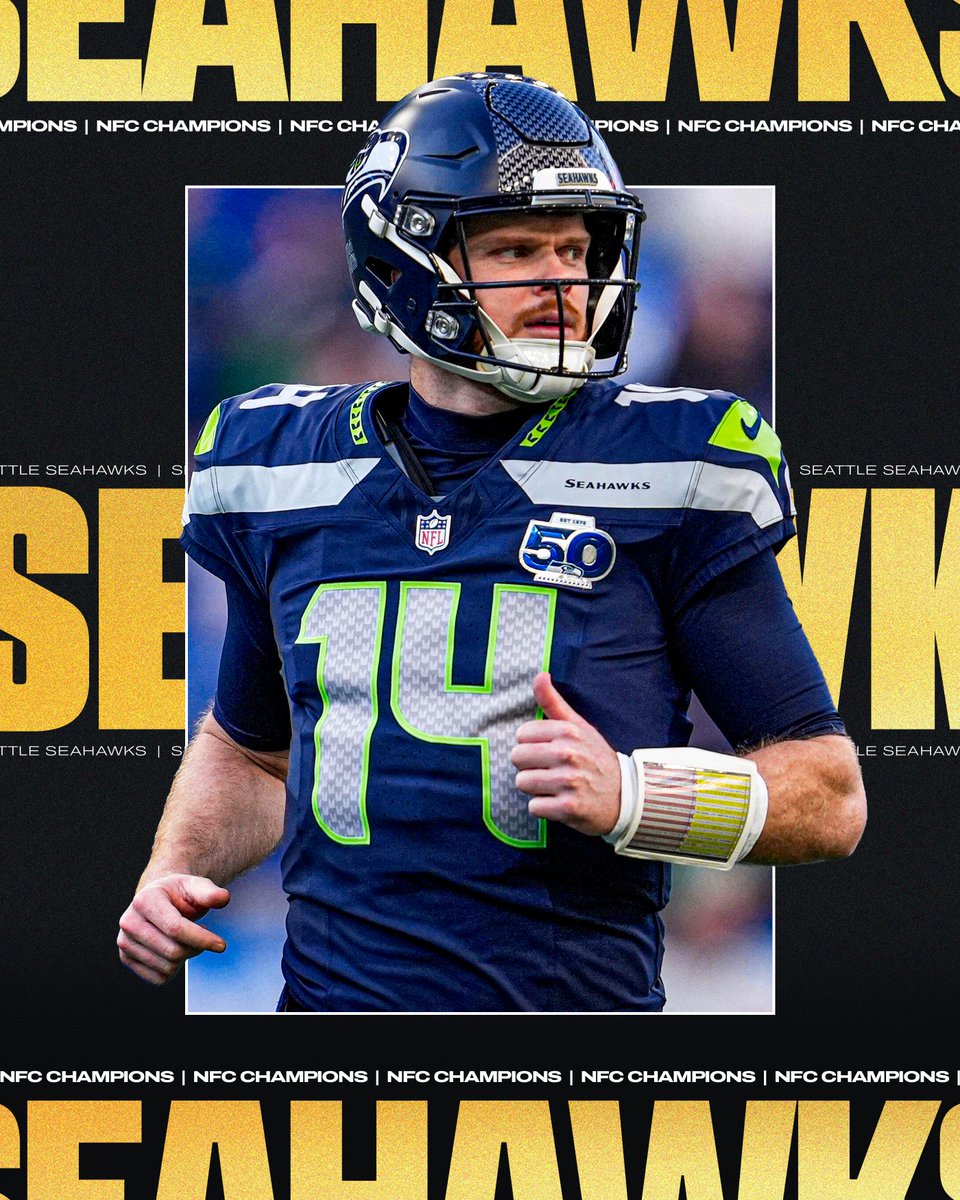 THE SEAHAWKS ARE GOING TO THE SUPER BOWL 🏆