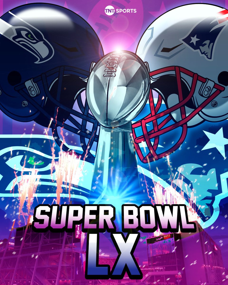 ¡TODO LISTO PARA VER HISTORIA EN EL SUPER BOWL LX! 🏆🏈

Seahawks y Patriots se enfrentarán en Santa Clara para conocer la campeón de la NFL.

¿Quién se llevará el Vince Lombardi? 🏆