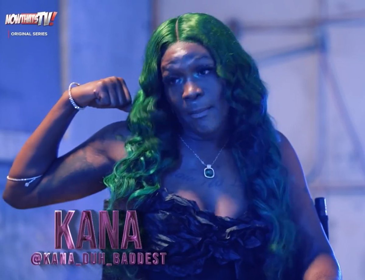 RihannaRelease's tweet image. Kana dead ass wrong acting like a heavy hitter in her confessionals and she was on the ground like that #SouthCentralBaddies