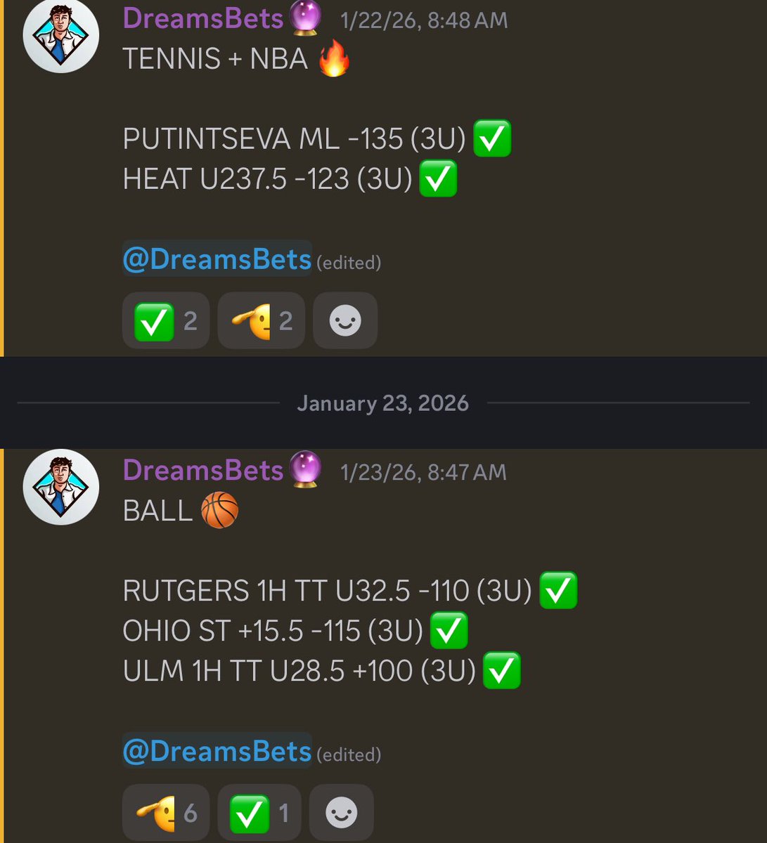 DREAMS BETS 🔮 tweet media