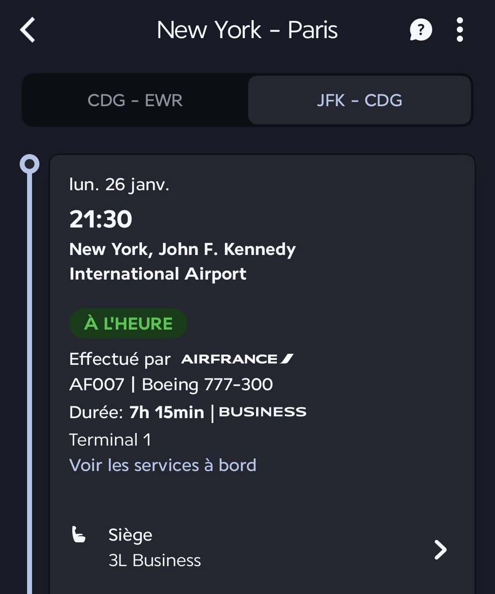 Je suis censé repartir demain de New York mais avec la neige c’est pas dit mdrrr…pour l’instant ça va