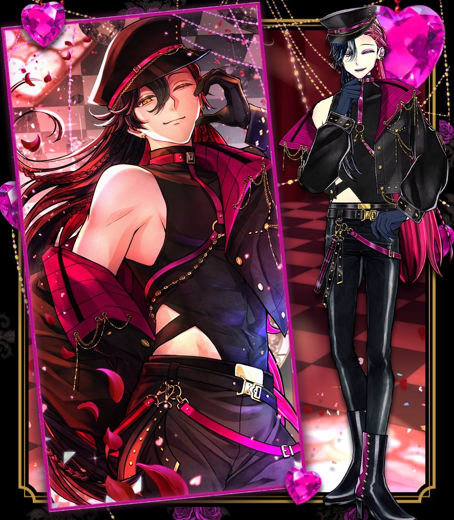 🌹イベント SSR執事ストーリー紹介🌹

「フフ、主様は……私の全てですから」
住人の前で甘く大胆なパフォーマンスをする彼
その真意は……

※ルカスのSSR獲得で視聴可能🍫
【アプリ】api.devil-butler.com/links/in_app_e…