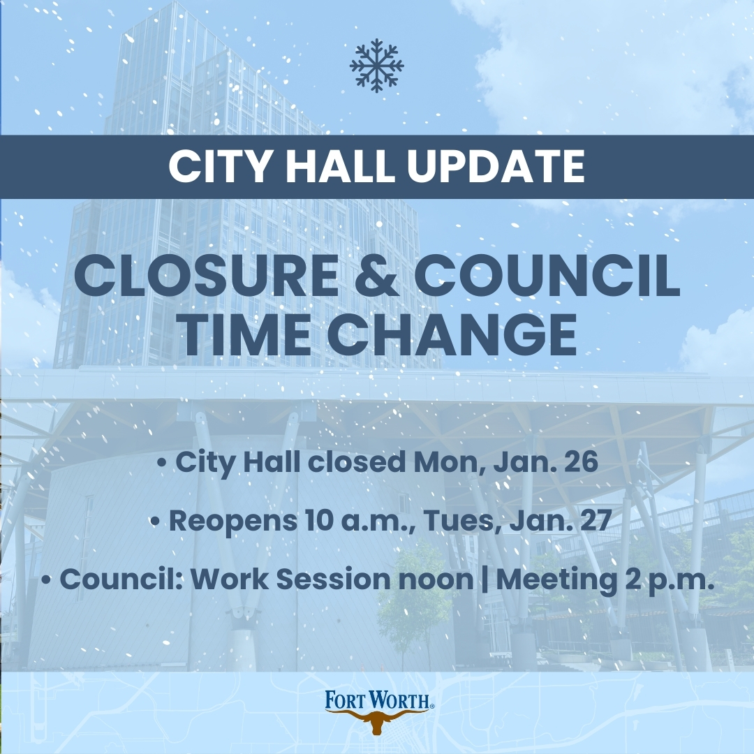 City of Fort Worth tweet media