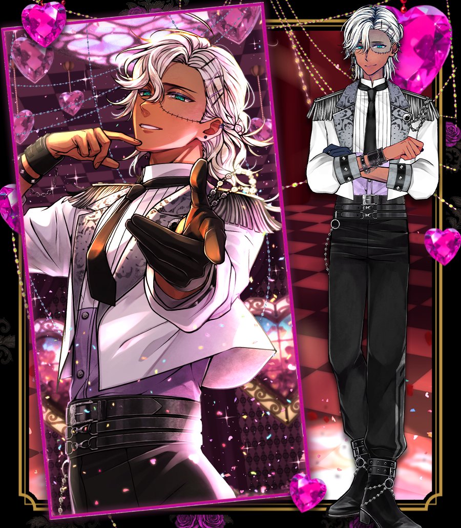 akuneko_info's tweet image. 🌹イベント SSR執事ストーリー紹介🌹

「熱心に応援してくれる主様の姿を
　一瞬も見逃したくはないからね」
どんな時でも、彼にとっては貴方が一番で……

※ミヤジのSSR獲得で視聴可能🍫
【アプリ】api.devil-butler.com/links/in_app_e…