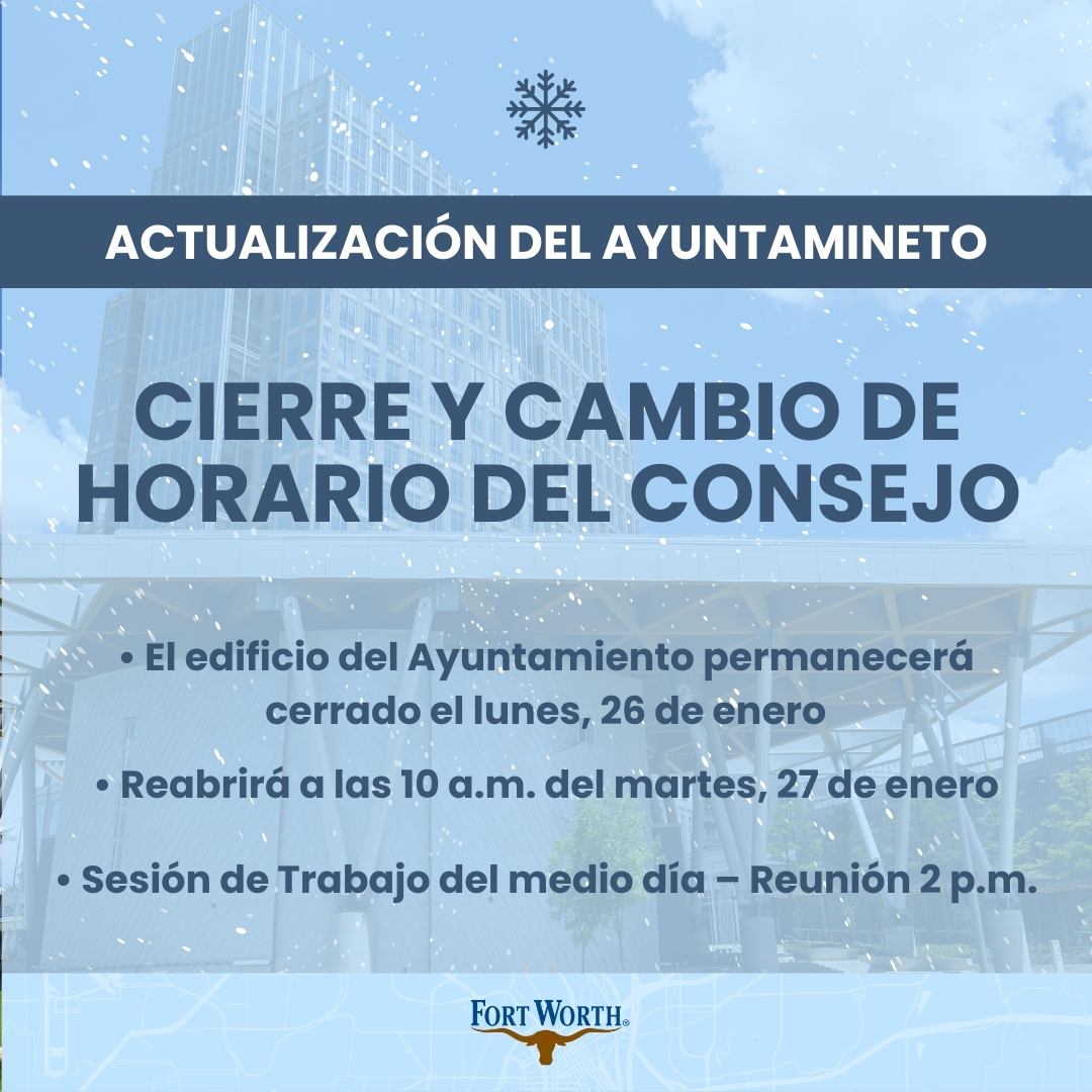 City of Fort Worth tweet media