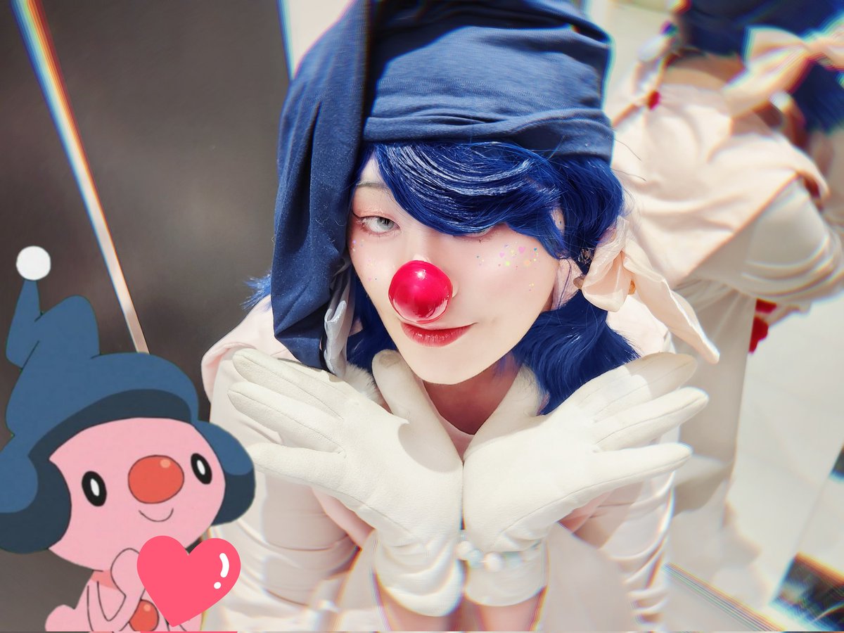 kimoimichi's tweet photo. This is the epitome of >:3c face
#pokemoncosplay #mimejr https://t.co/hhM5AVTwCy