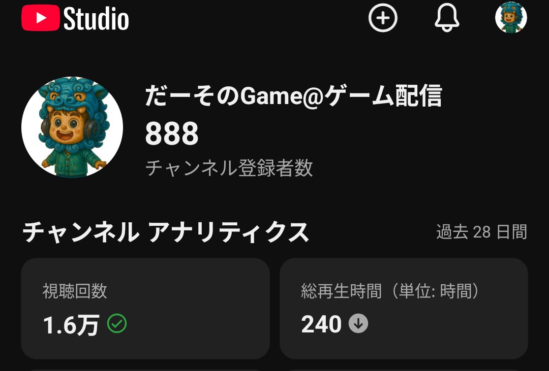 だーそのGame@youtube tweet media