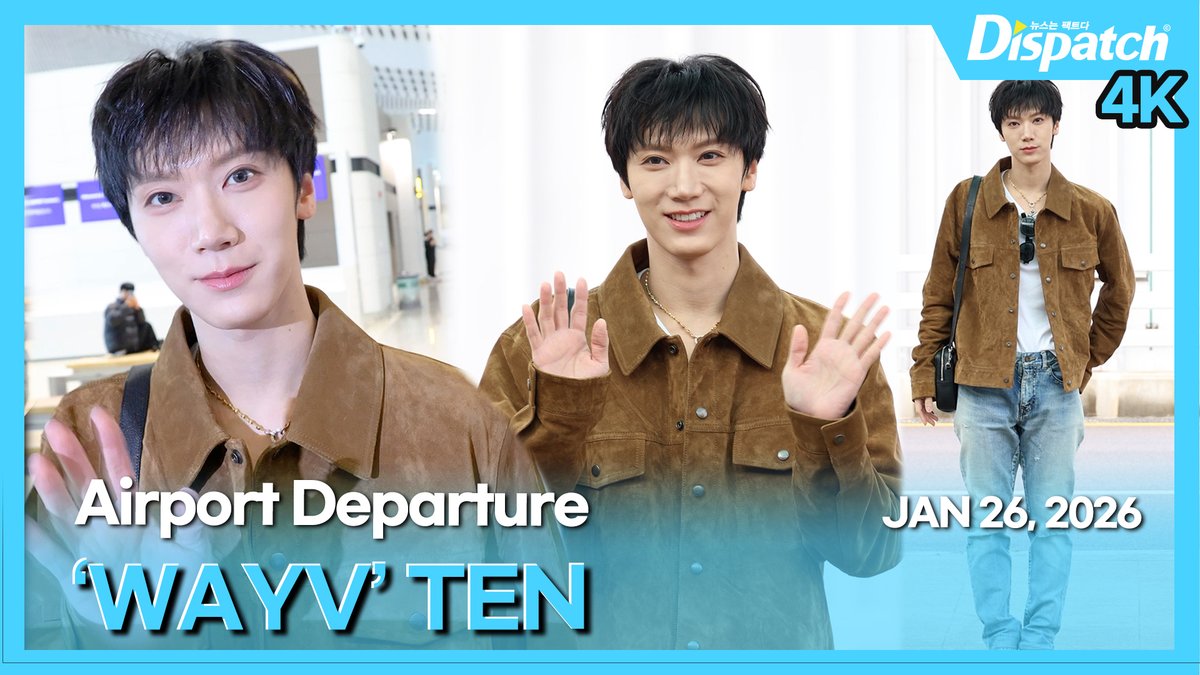 Dicon_korea's tweet image. [🎥] '웨이션브이' 텐('WayV' TEN), 인천국제공항 출국

youtu.be/I6U7xBBS59E

#웨이션브이 #WAYV #威神V #텐 #TEN #李永钦 #เตนล์ #공항패션 #공항 #출국 #airport #departure #DIPE #디스패치 #dispatch