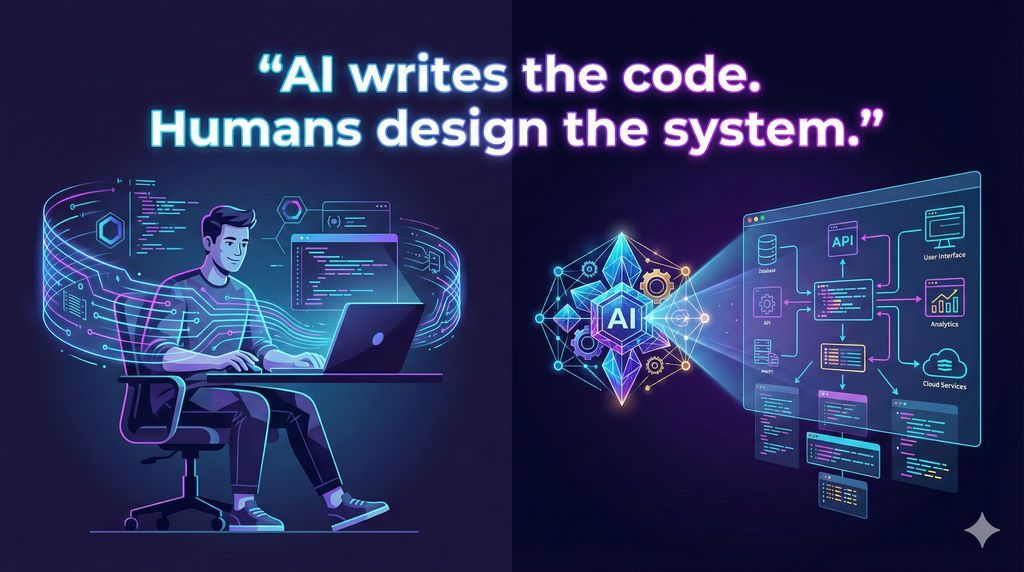 vikramnagend's tweet photo. 🚨 The era of humans writing code is over. – Ryan Dahl, creator of #NodeJS
AI is already writing 80–90% of code at some teams, while humans review, fix edge cases, and design the systems.
So the real question is, If AI can ship entire features, is it still worth learning to code? https://t.co/csr9Y3DYda