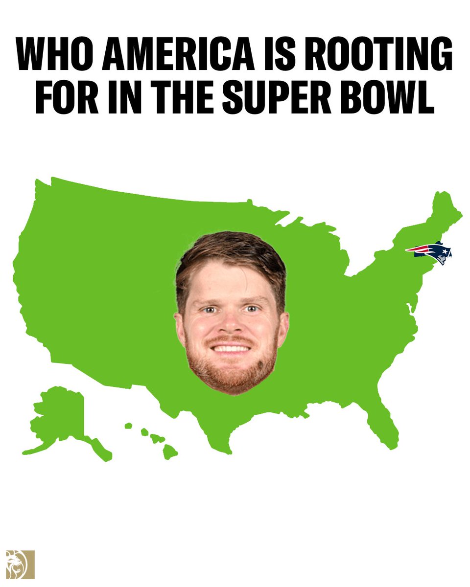 BetMGM's tweet image. America is here for the Sam Darnold redemption arc