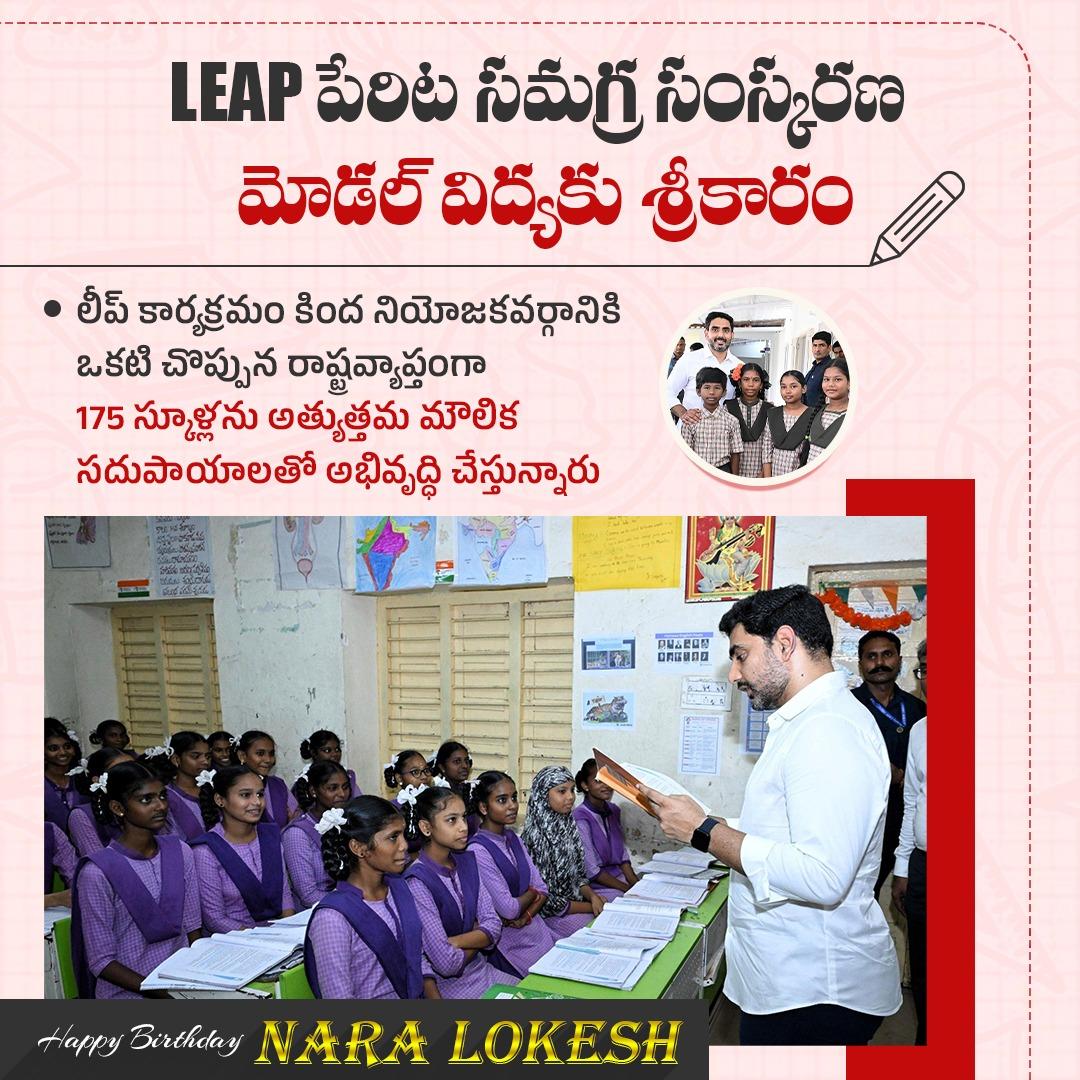 DevaraSaran's tweet photo. #HBDManaLokesh #NaraLokesh 
@naralokesh https://t.co/W6pVQgADyy