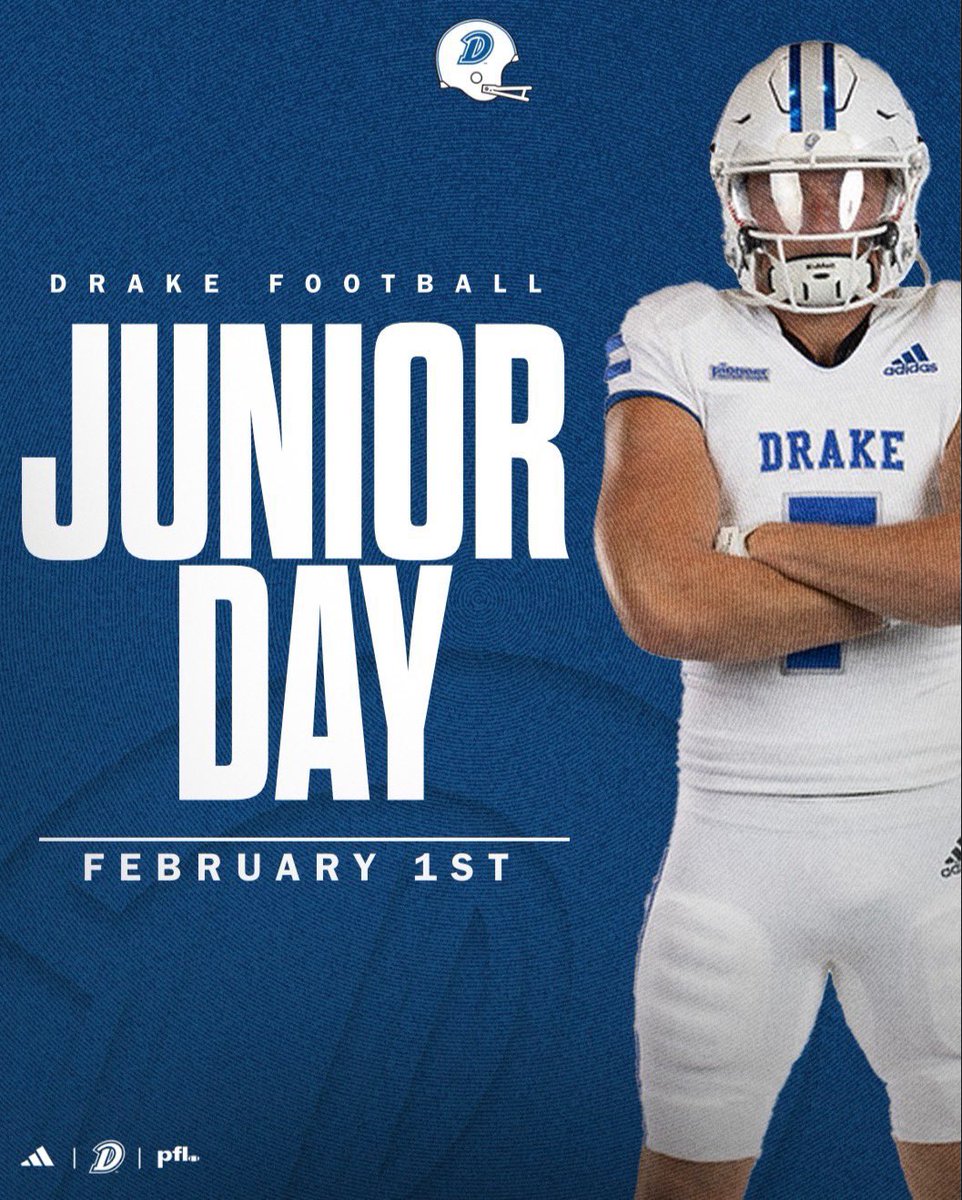Thank you <a href="/Coach_VasquezAJ/">A.J. Vasquez</a> and <a href="/DrakeBulldogsFB/">Drake Football</a> for the Invite!!