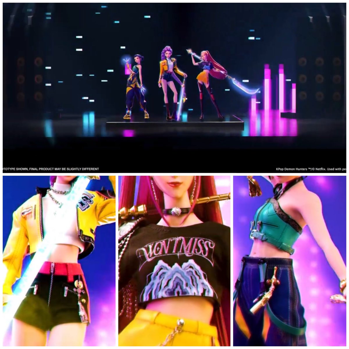 First peek! At the amazing new and detailed Huntr/x figures from Hot Toys! Coming soon ..

#Huntrix #KPopDemonHunters #HotToys #FunkoPOPNews