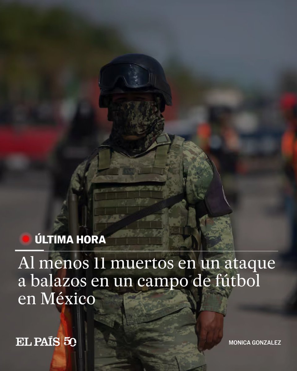 elpaismexico's tweet photo. 🔴ÚLTIMA HORA | Un ataque a balazos en un campo de fútbol en la comunidad de Loma de Flores, en la zona norte de Salamanca, Guanajuato, ha dejado al menos 11 muertos este domingo en la tarde, según ha informado el gobierno municipal, en un comunicado https://t.co/Ryf9bZwwMq https://t.co/5n3Oifjq4R