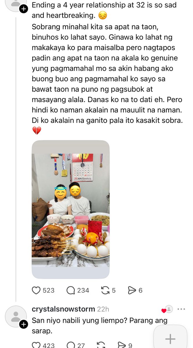 pads_nosi's tweet photo. Crystal naman, paiyak na ako eh! https://t.co/vMQV8dGouZ