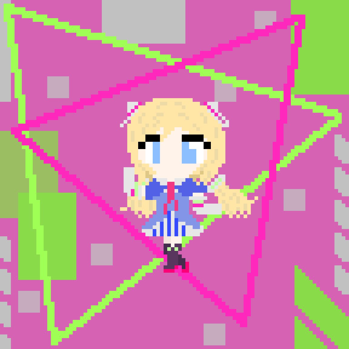 aminon__'s tweet image. アキ・ローゼンタールさん

#アロ絵　
#ドット絵　
#pixelart