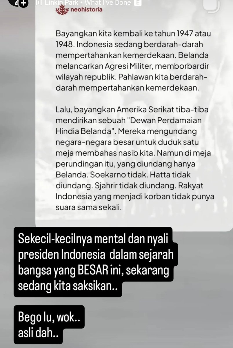 Presiden paling memalukan dalam sejarah bangsa..