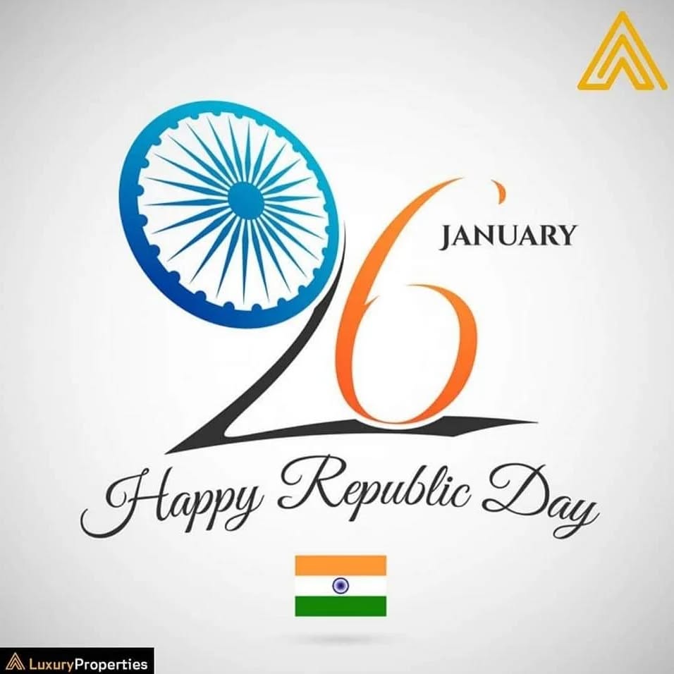 Let us remember and feel proud of the rich heritage and culture of our country. Happy Republic Day!🇮🇳

#HappyRepublicDay #HappyRepublicDay2026 #26thjanuary #India #luxuryproperties
