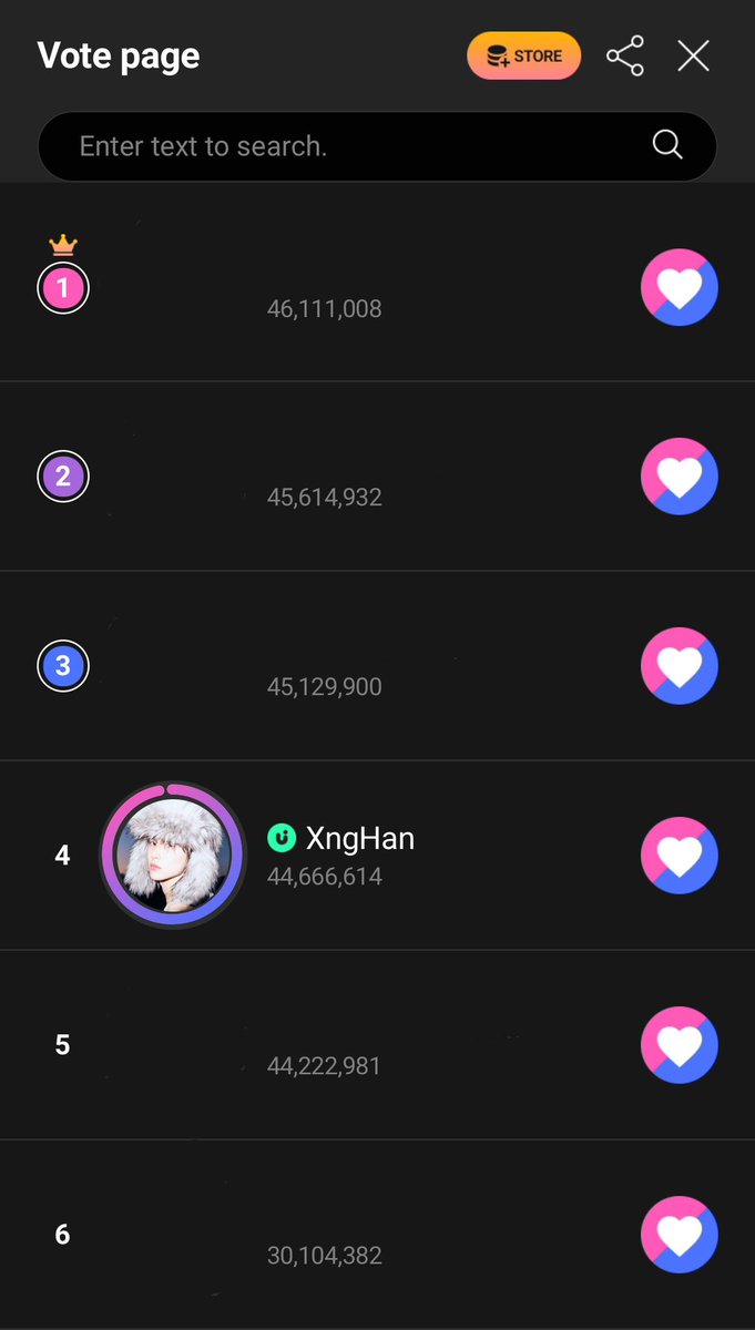 ตอนนี้ซึงฮันขึ้นมาอยู่อันดับ 4 ยอดโหวต 44.6M

ห่างจากอันดับ 1 ไม่ถึง 2 ล้านโหวต

ใครยังไม่เก็บ Jam ของวันนี้ ยังมีเวลาให้เก็บโหวตเพิ่ม อย่าดูถูกโหวตจำนวนน้อย รวมกันหลายคนก็เป็นโหวตที่เยอะ ช่วยเอารางวัลมาให้ซึงฮันได้เช่นกันนะคะ

s.u-pick.io/dl/bKxzLQhcKtm…