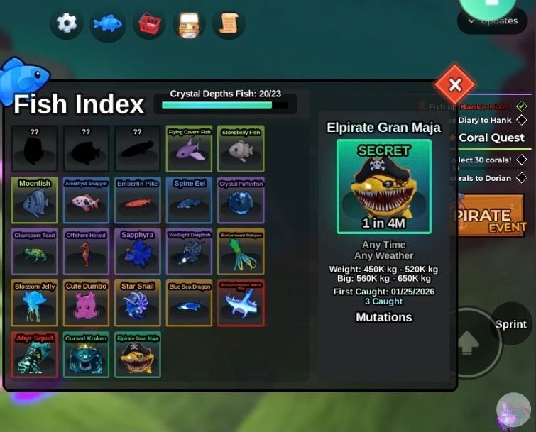 FISH IT FESS ‼️ WTT CANTUMIN UNAME tweet media