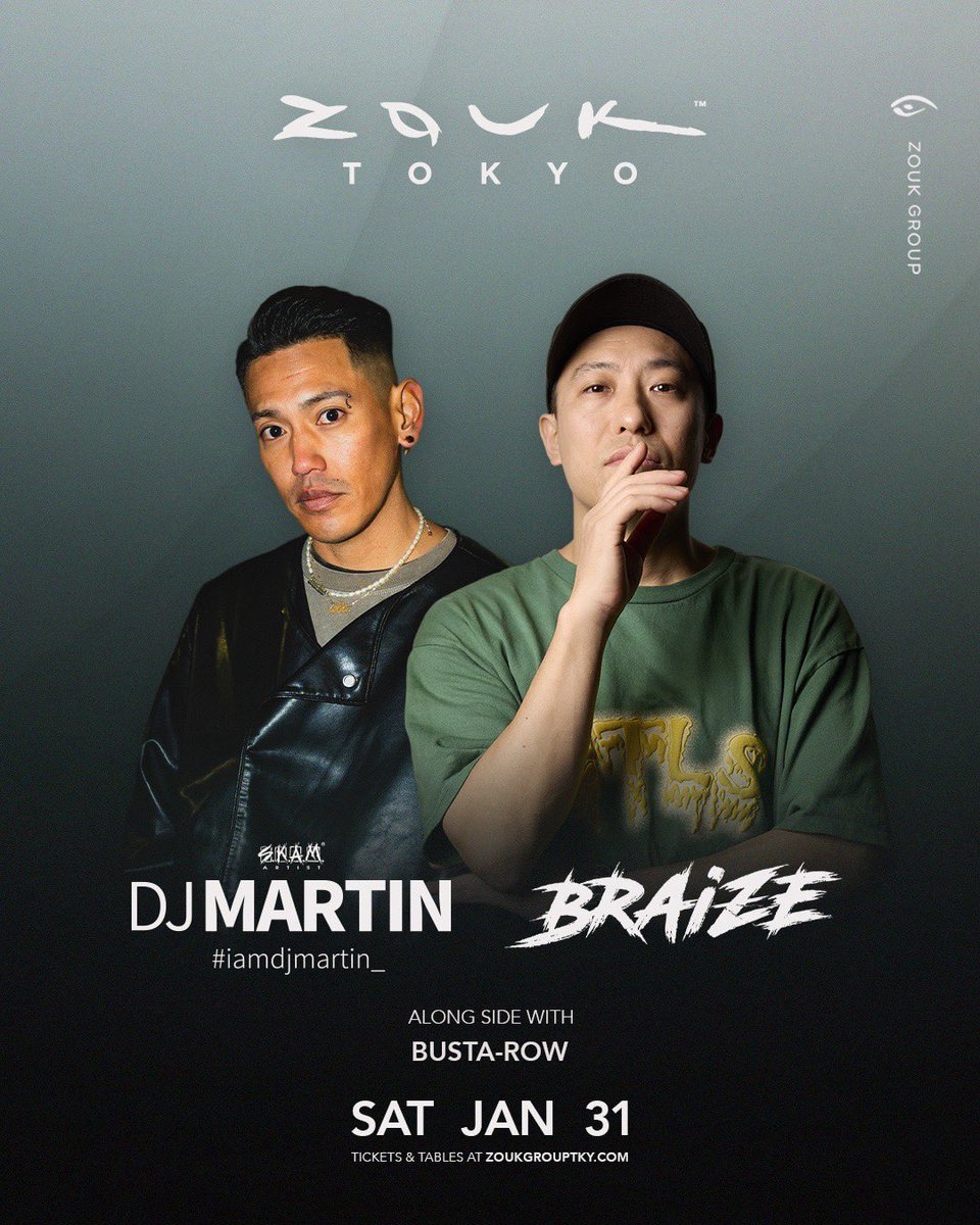 Zouk Tokyo tweet media