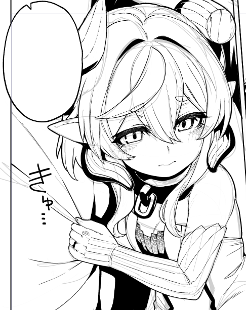 月曜日!! これは来月もまだまだ小さいままベヒモス 小さい子を描くって…難しい………!!