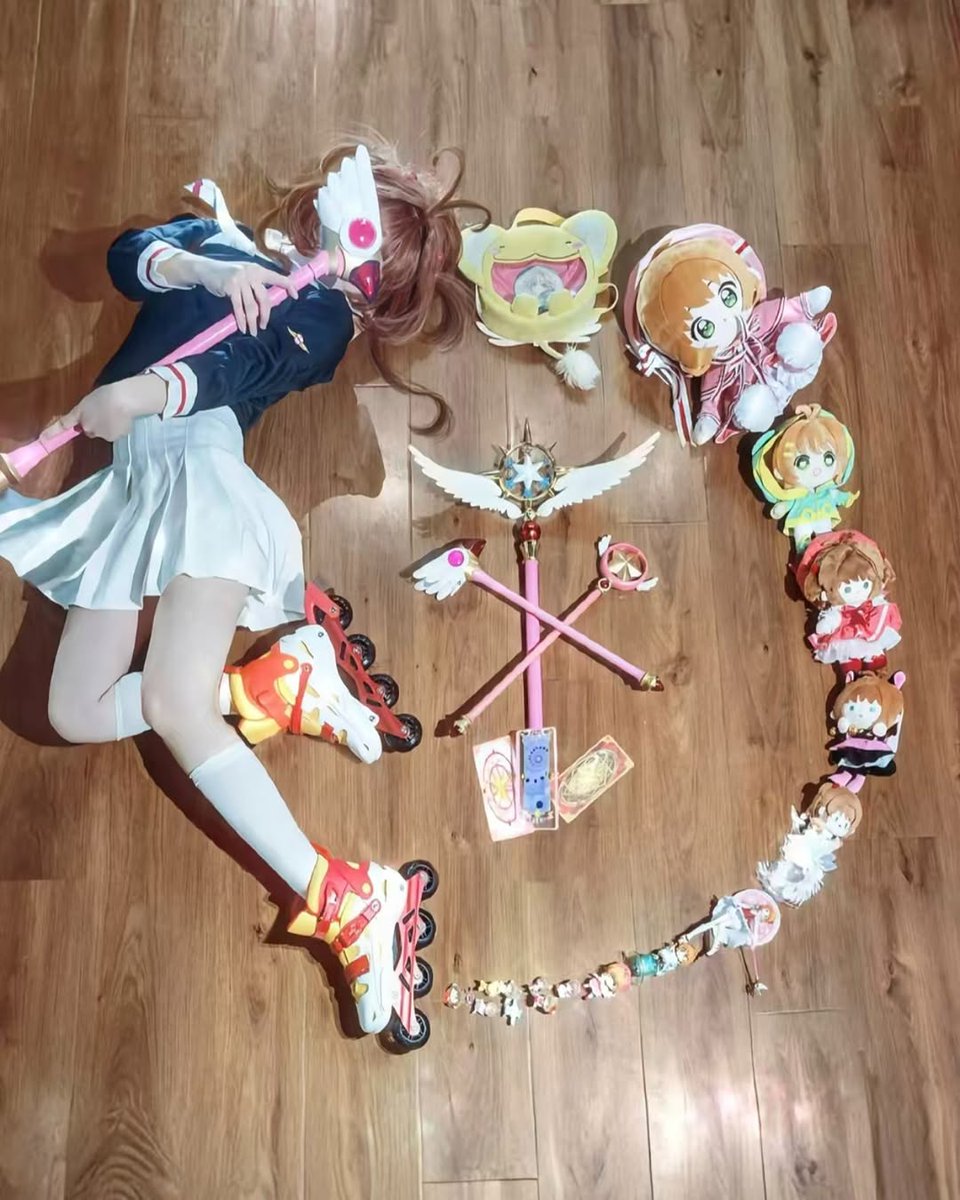 SanyMuCosplay's tweet photo. Happiness is a circle.🎀
#sanymucosplay #sanymucos #cosplay #cardcaptorsakura #cardcaptorsakuracosplay #kinomotosakura #kinomotosakuraanime https://t.co/PQMQhq2Hrg