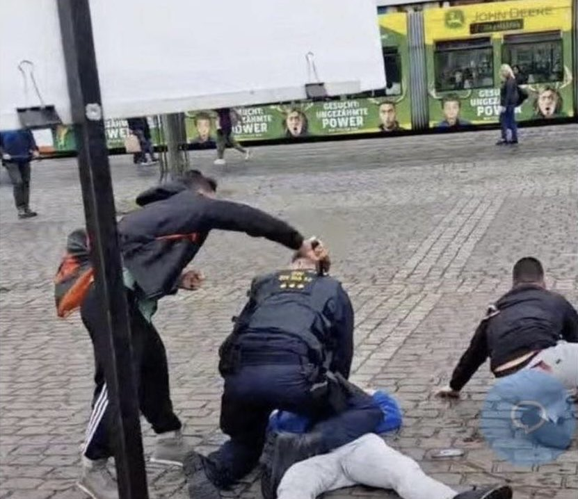 This photo perfectly sums up the state of Europe right now.