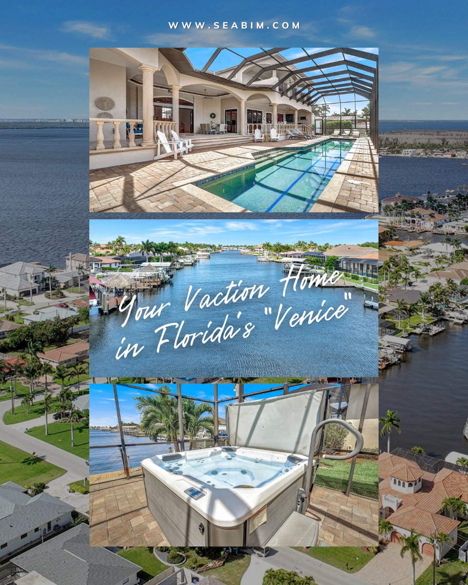 seabim's tweet image. Step into Villa Boeyaro, your perfect vacation home in Florida’s very own “Venice.” 🐬
Private dock, sunny canals, and a pool ready for pure chill time. 😎

Book now: seabim.com/boeyaro

#Seabim #Vacationrentals #CapeCoral #Florida #vacationrental