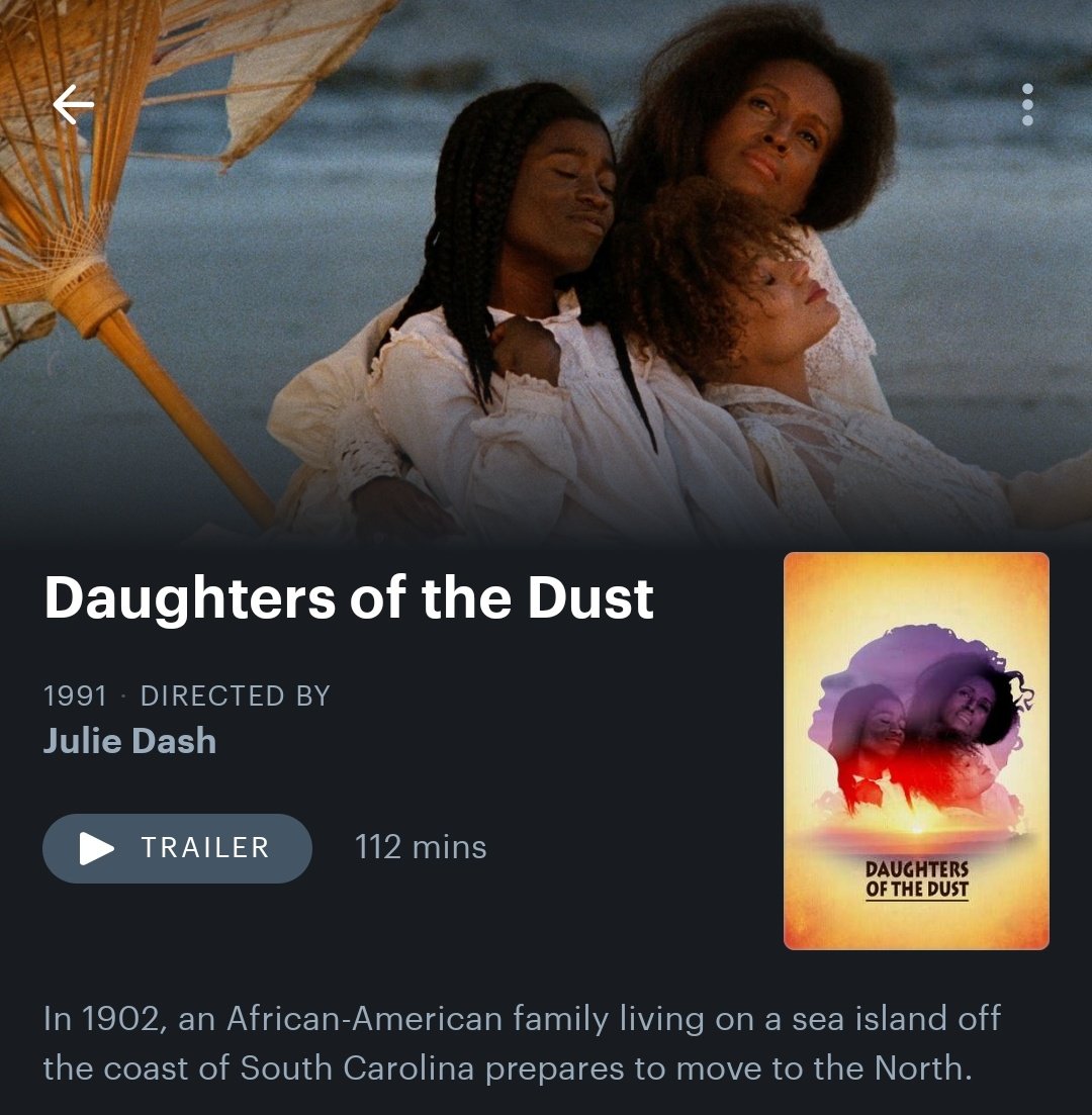 Daughters of the Dust (1991) dir. Julie Dash

transfer.it/t/giN8jhxDDByA