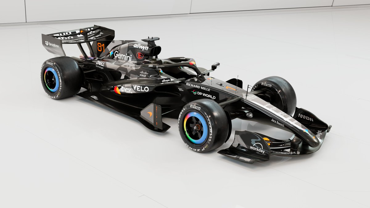 McLaren reveal their special shakedown livery 🖤

The constructor's champions will launch their 2026 challenger on Feb 9 📆

#F1 <a href="/McLarenF1/">McLaren Mastercard Formula 1 Team 🧡</a>