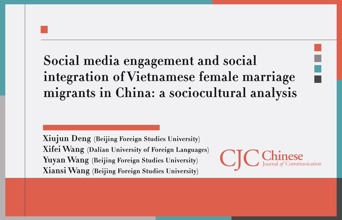 Chinese Journal of Communication tweet media