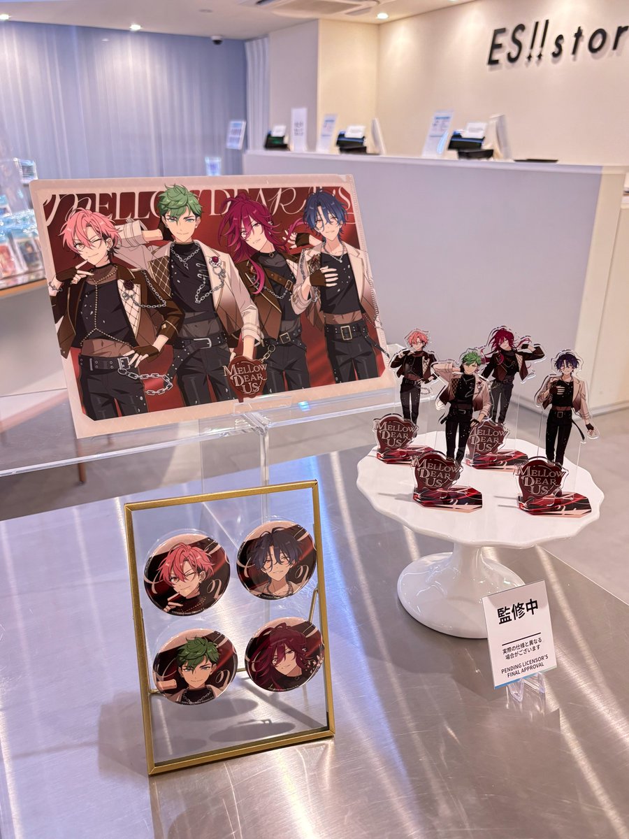 ✨商品販売情報✨】 アクリルスタンド [MELLOW DEAR US]全4種 1,650円