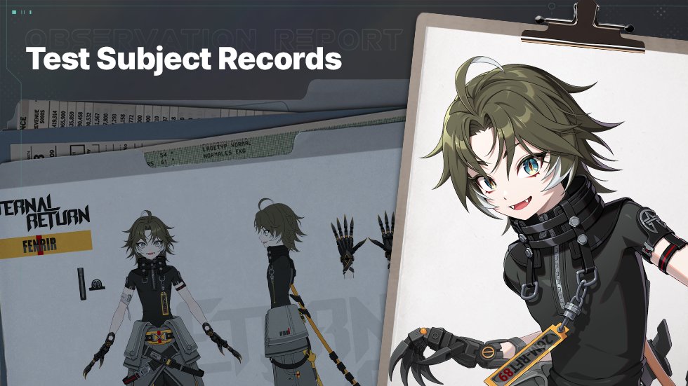 _EternalReturn_'s tweet photo. 📂Test Subject 26M-RFT89(Fenrir)
🔃Loading Records... https://t.co/dbLQnQJalQ